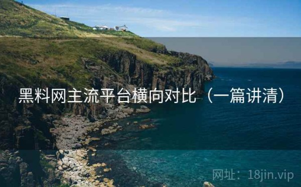 黑料网主流平台横向对比（一篇讲清）