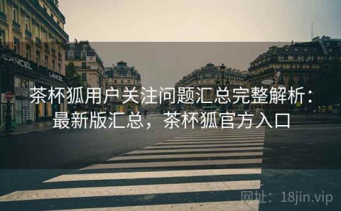 茶杯狐用户关注问题汇总完整解析：最新版汇总，茶杯狐官方入口