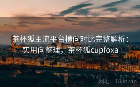 茶杯狐主流平台横向对比完整解析：实用向整理，茶杯狐cupfoxa